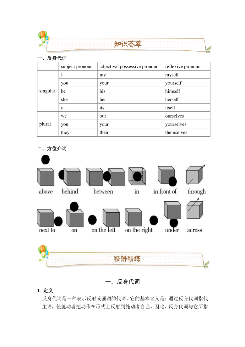 Unit 3 Our animal friends 语法讲义（含答案）