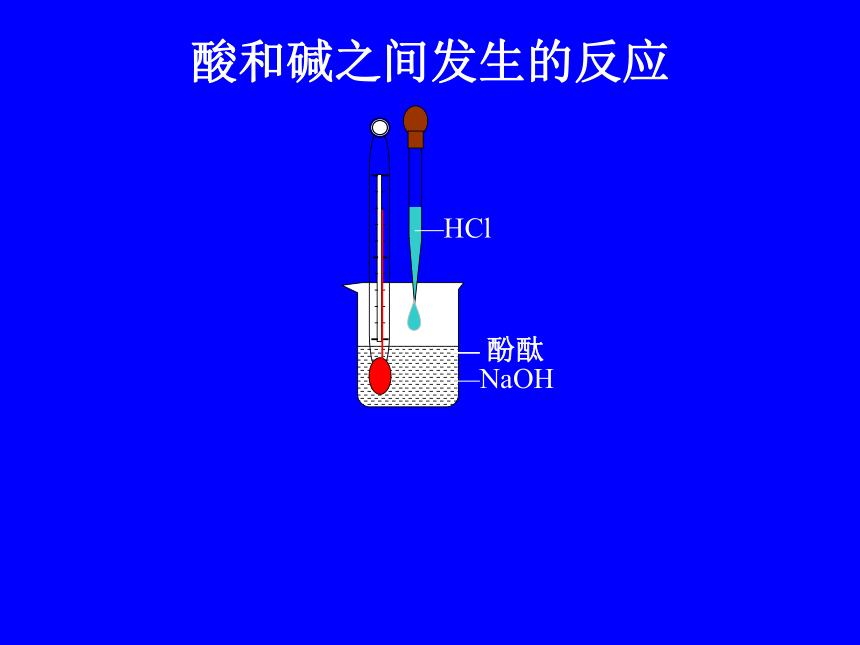 1.5酸和碱之间发生的反应