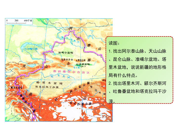 商务星球版八下地理 8.2新疆维吾尔自治区 课件（共26张ppt）