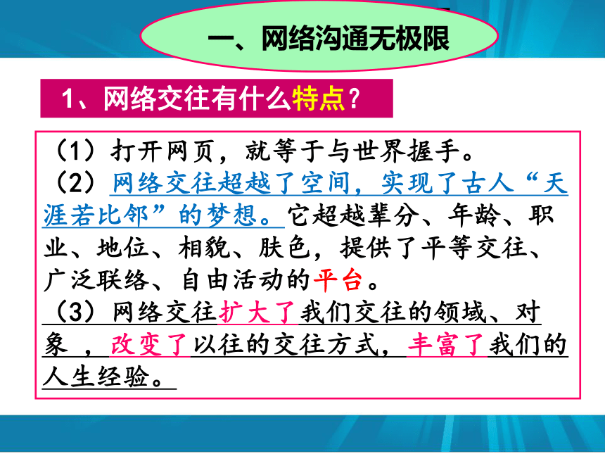 网络上的人际交往课件