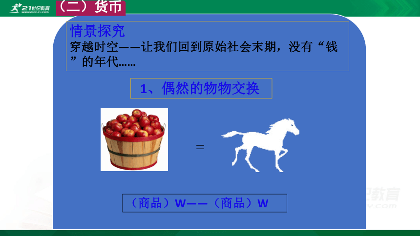 1.1揭开货币神秘的面纱 第一课时 课件