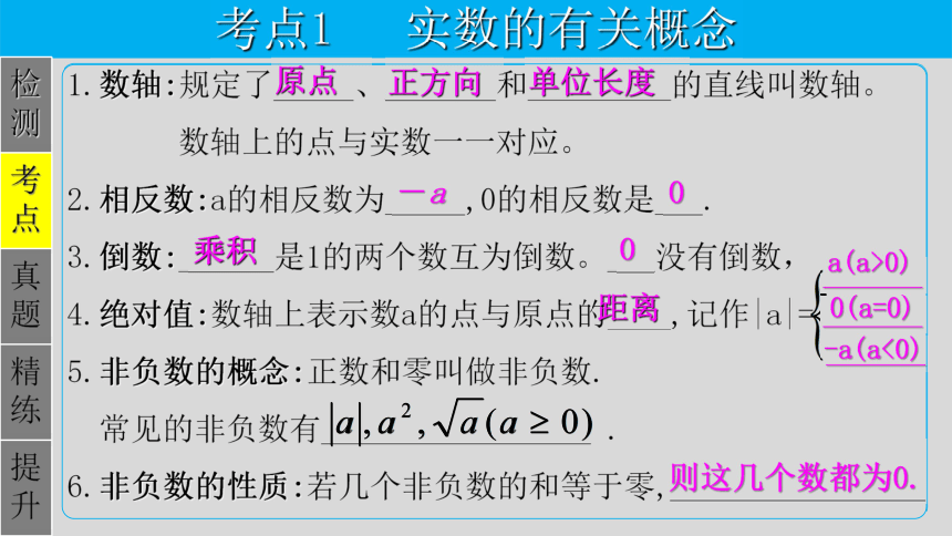 专题11实数2021年中考数学第一轮总复习课件全国通用共26张ppt