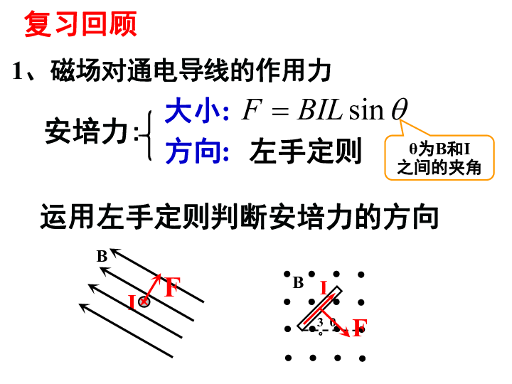 磁场对运动电荷的作用力 (共30张PPT)