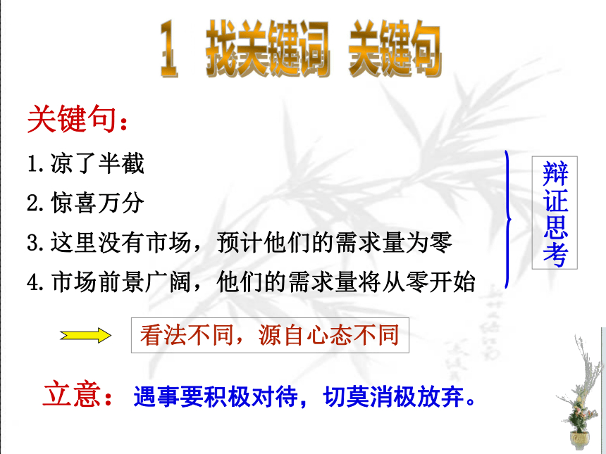 高三语文单则及多则材料作文任务驱动作文的审题立意课件（共48张PPT）