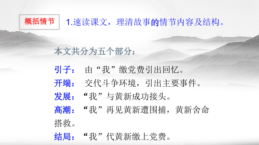 83党费课件41张ppt20212022学年统编版高中语文选择性必修中册