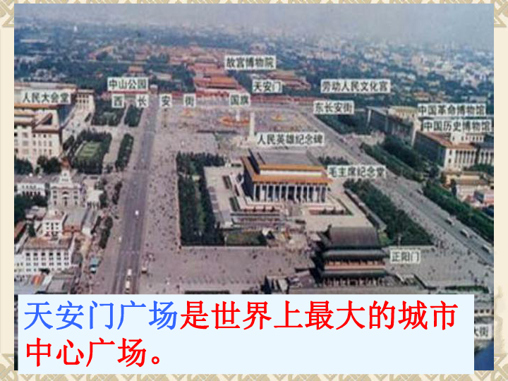 人教版地理八年级下册第六章第4节 祖国的首都——北京（共20张PPT）