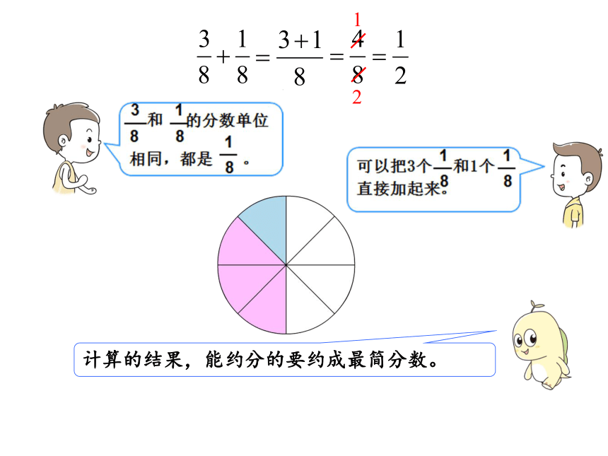 人教版数学五年级下册 6同分母异分母分数的加减法课件（28张ppt）