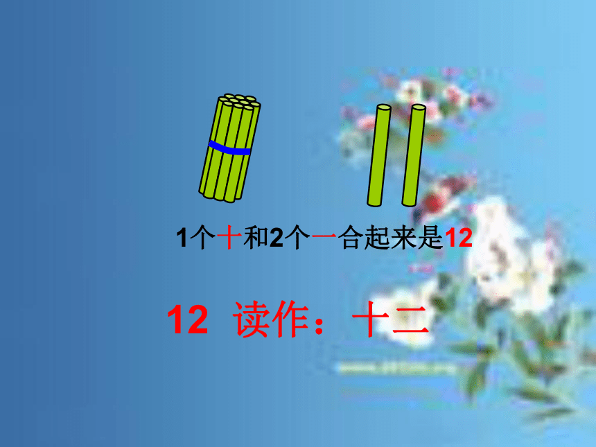 数学一年级上人教版6《11—20各数的读数和写数》课件 (共25张PPT)