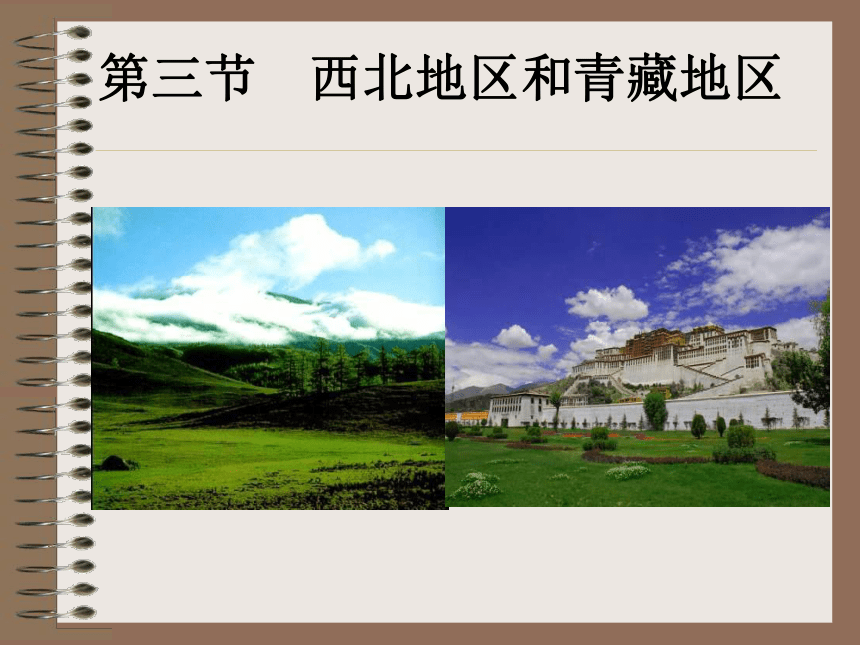 第三节 西北地区和青藏地区