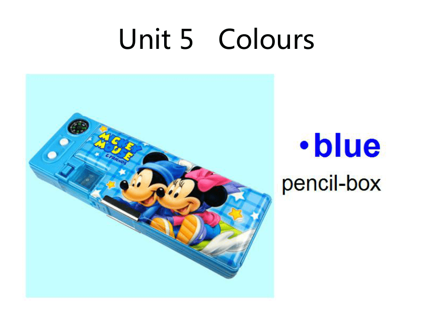 Unit 5 Colours Lesson 2 课件