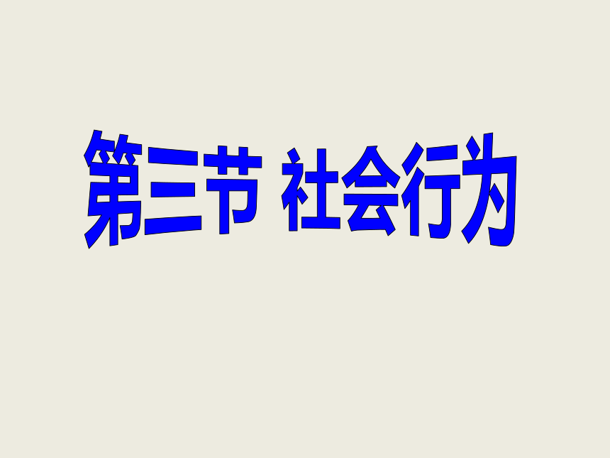 人教版八年级上册生物 5.2.3社会行为 课件 （共30张PPT）