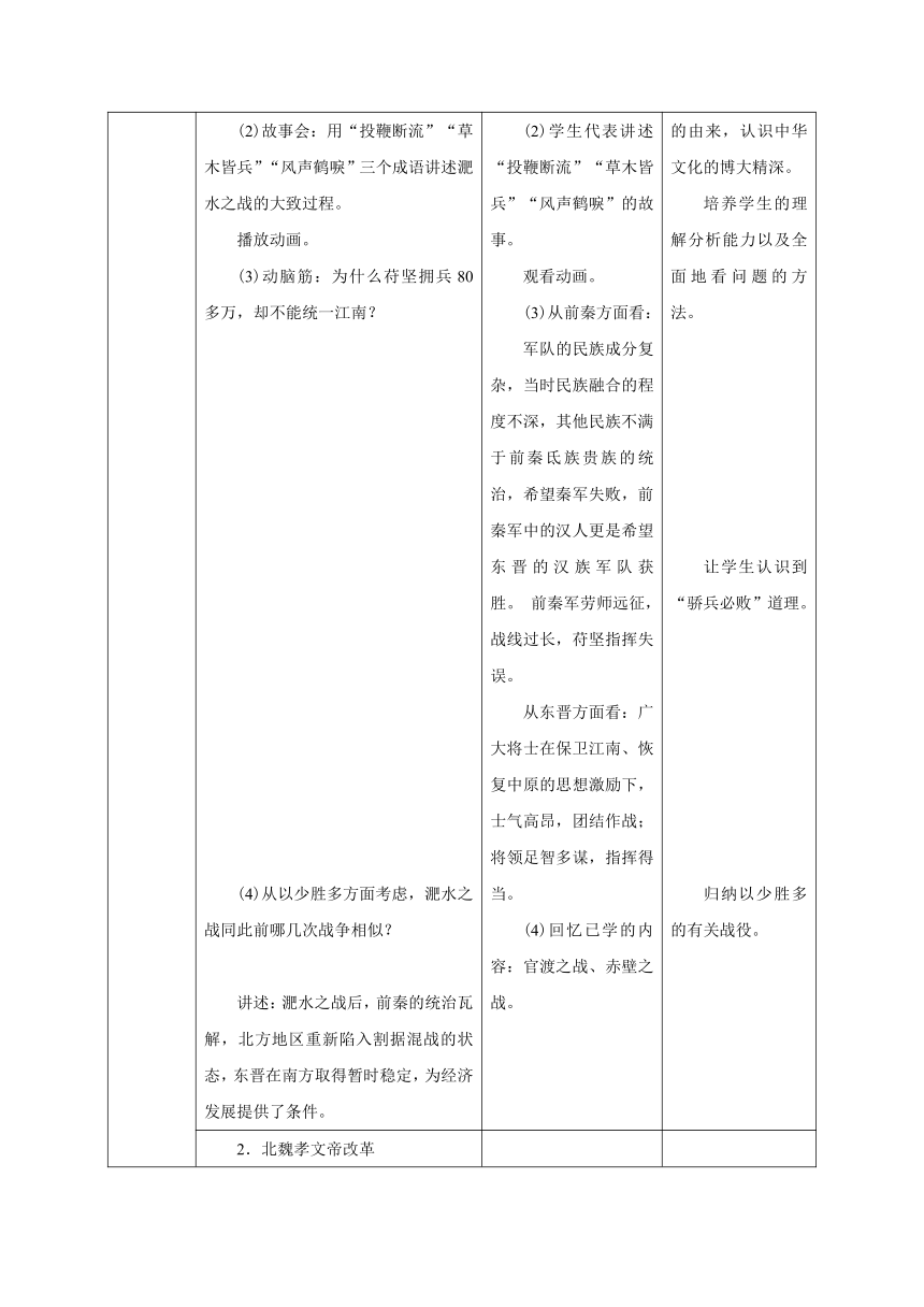 第19课 北魏政治和北方民族大交融