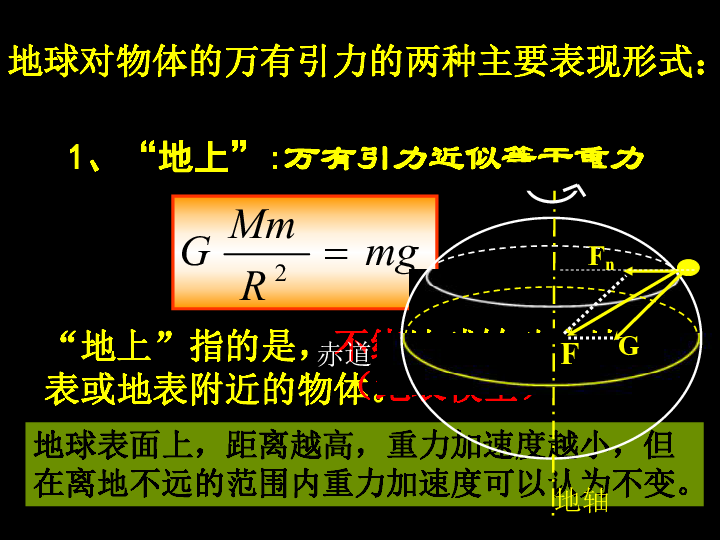 人教版新课标高中物理必修二第六章第四节 万有引力理论的成就 课件:14张PPT