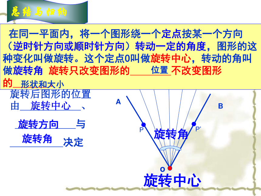 数学八年级下青岛版11.2图形的旋转课件