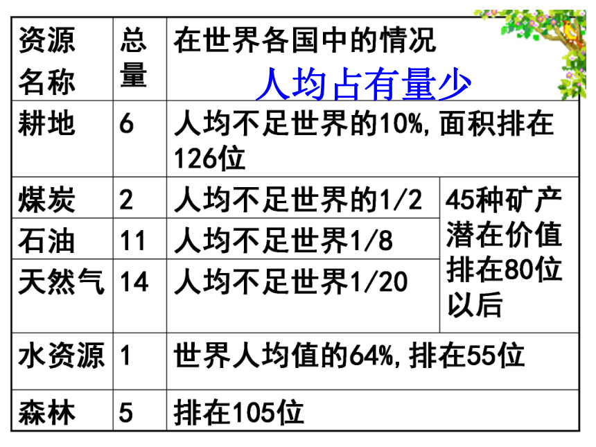 人教版九年级第四课第四框《实施可持续发展战略》课件