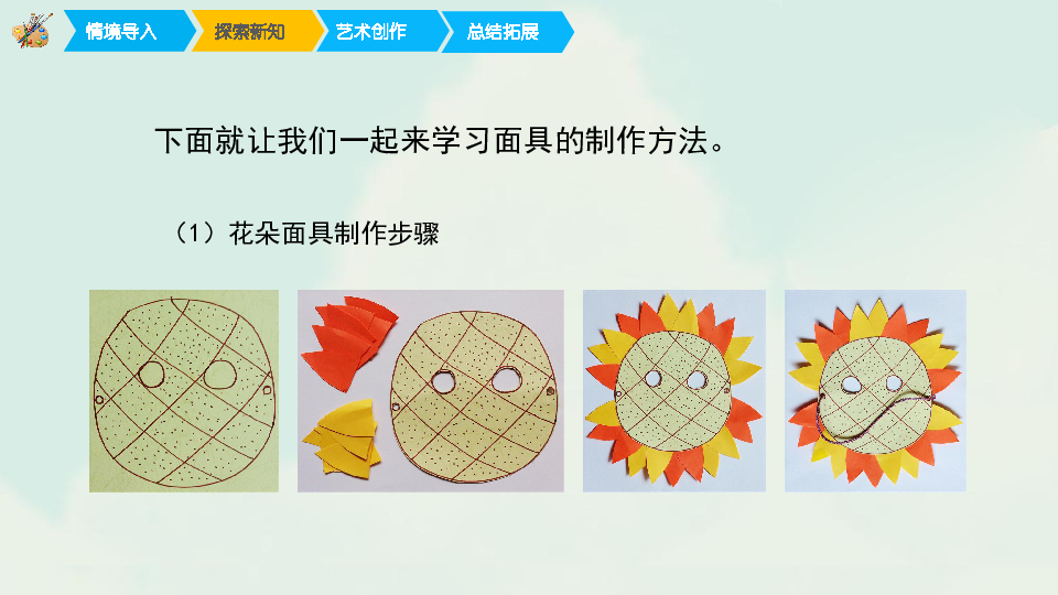 一年级下册美术课件19化装舞会人教版12张幻灯片素材