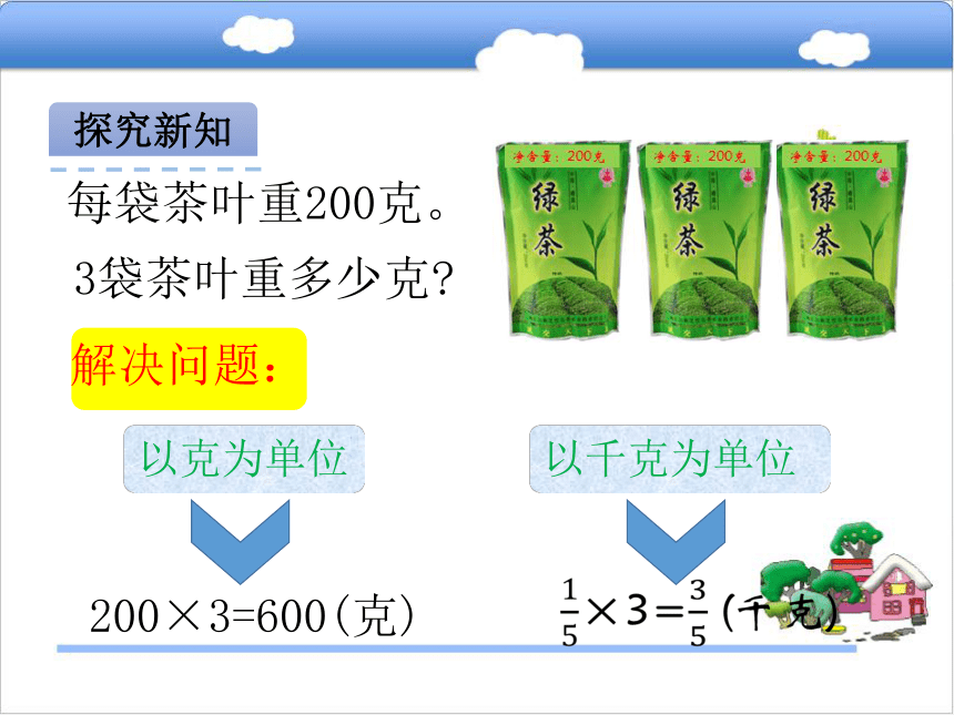 北京版小学六年级数学上 2.1分数除以整数课件