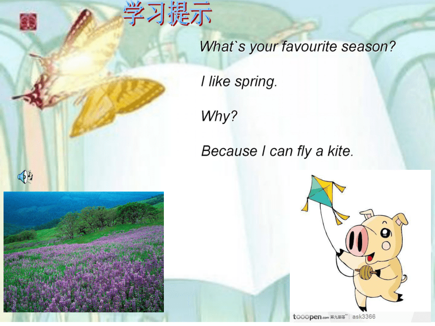 Lesson 3 What’s your favourite season? 课件