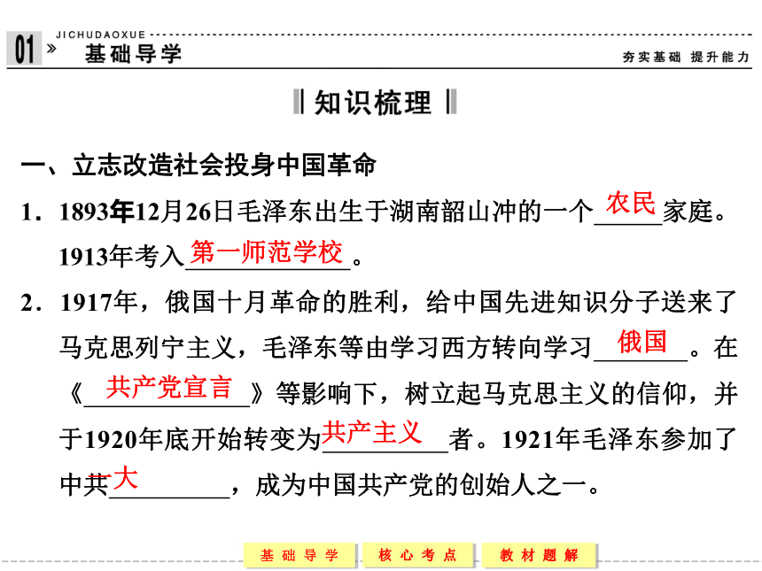 第4课 新中国的缔造者毛泽东 课件 (2)（共38张）