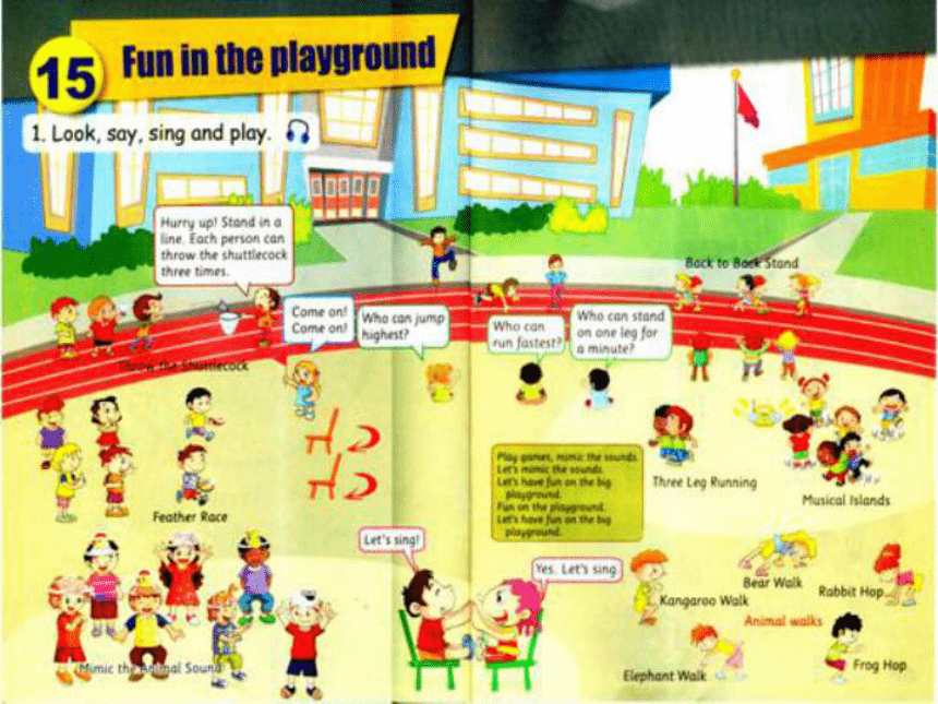 Unit 15 Fun in the playground 课件