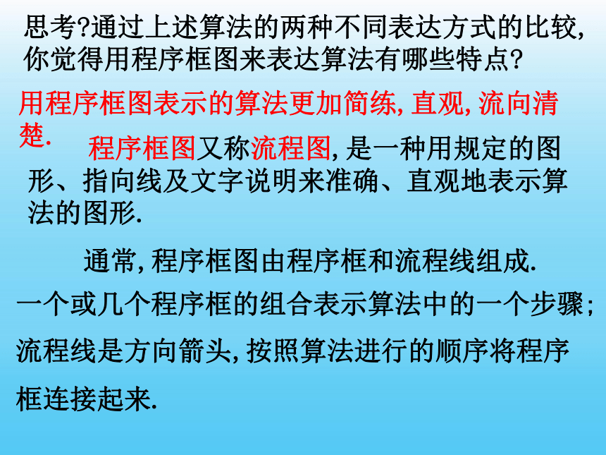 1.1.2 程序框图与算法的基本逻辑结构 课件2