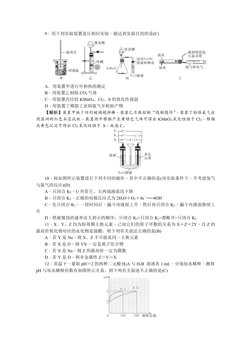 湖南师大附中2018届高三月考试卷（七）理科综合含解析