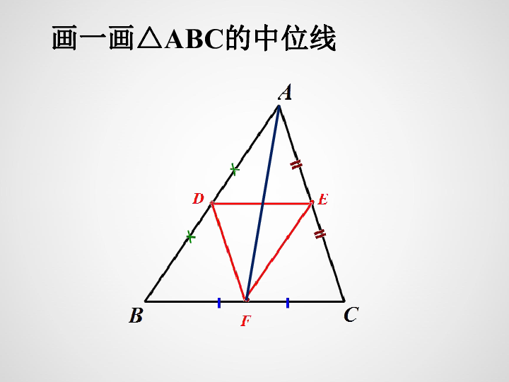 22.6(1) 三角形的中位线 课件（18张PPT）