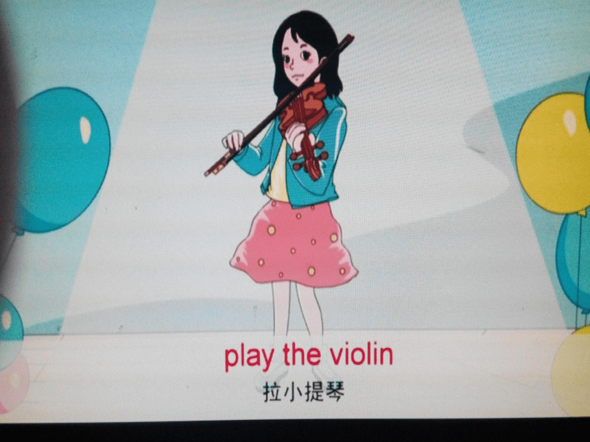 Unit 1 It's time to play the violin 课件