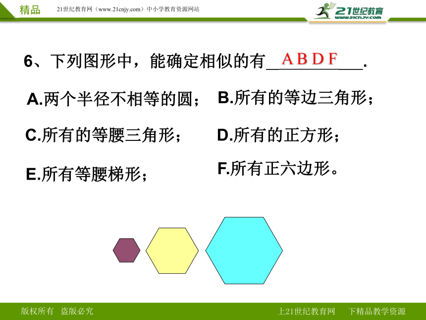 27.1.1  图形的相似课件