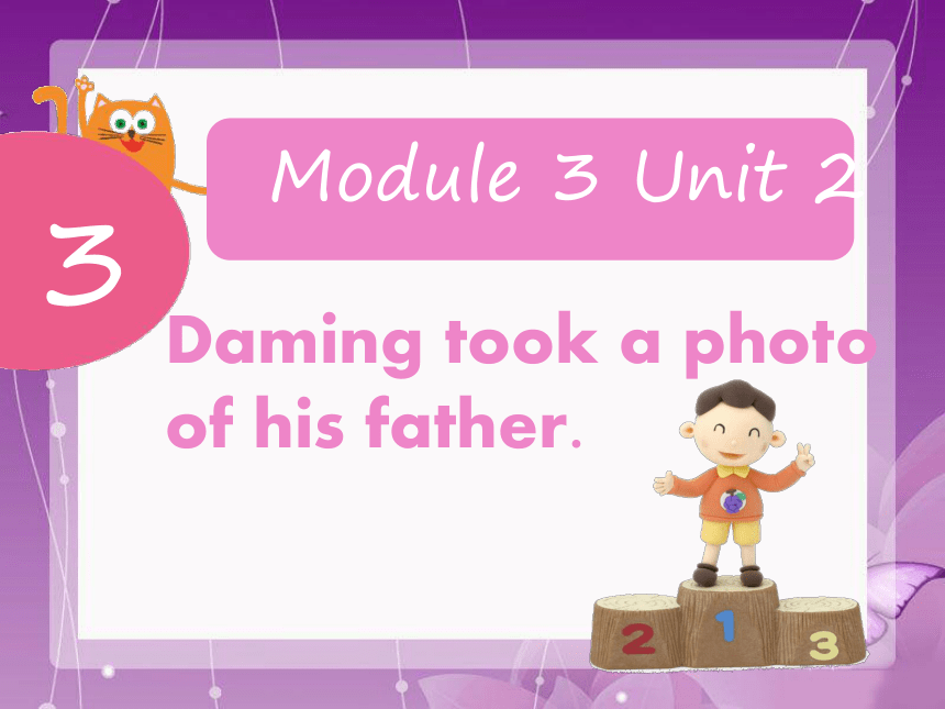 Unit 2 Daming took a photo of his father 课件
