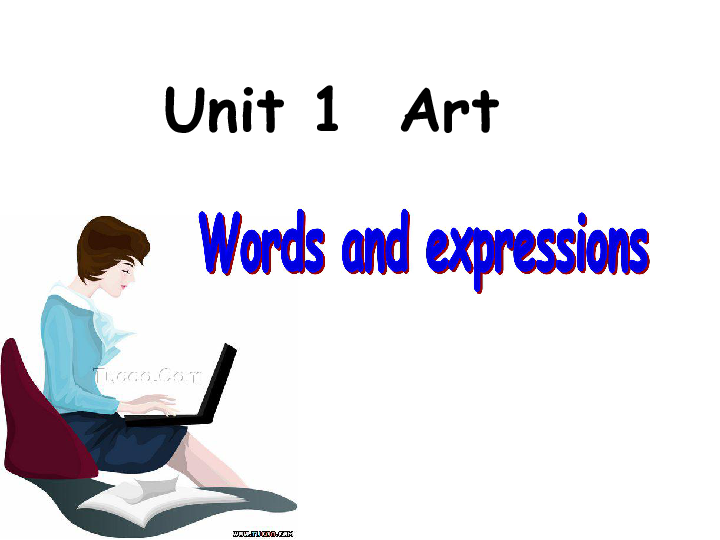 人教版新课标选修六 Unit 1 Art  words and expressions 课件（共24张PPT）