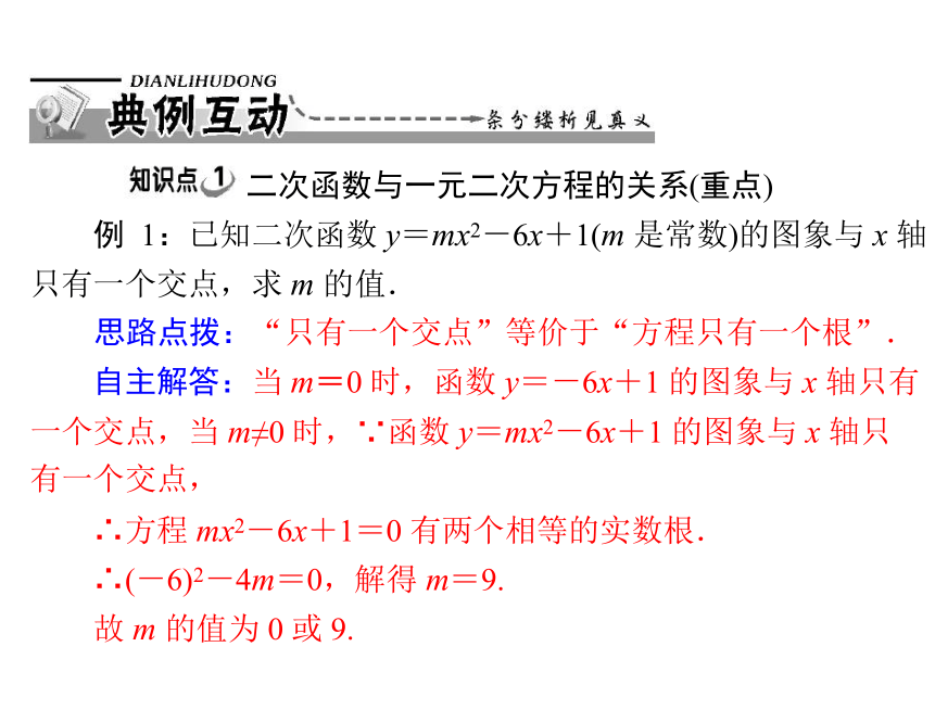 [原创]2013年《随堂优化训练》数学26.2用函数观点看一元二次方程