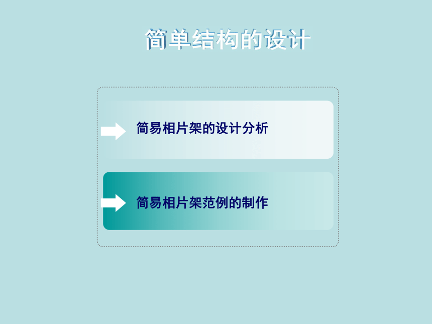 蘇教版高中通用技術必修二13簡單結構的設計相框課件14張ppt