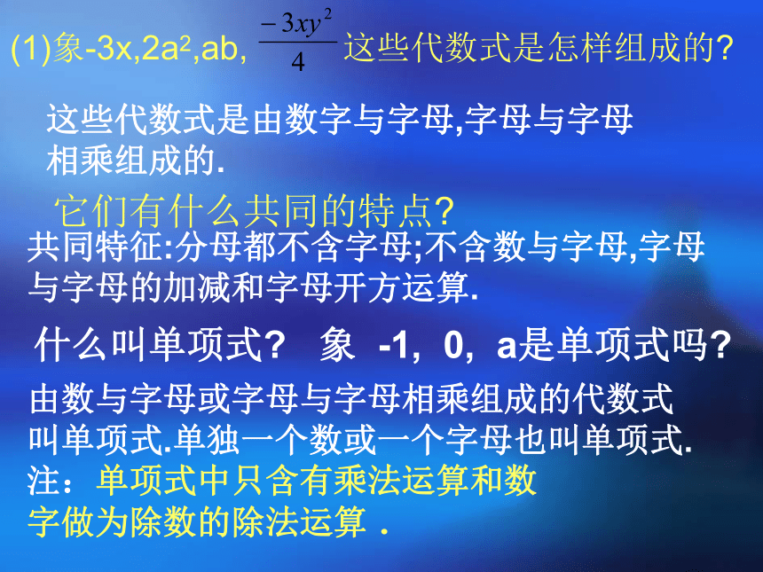 4.4整式[下学期]