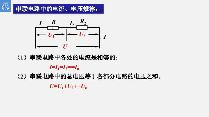 17.4欧姆定律在串、并联电路中的应用（同步课件）