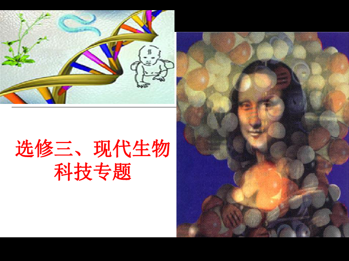 【微课第一期】人教版选修3专题1---1.1 DNA重组技术的基本工具（老久讲生物-43张ppt）课件