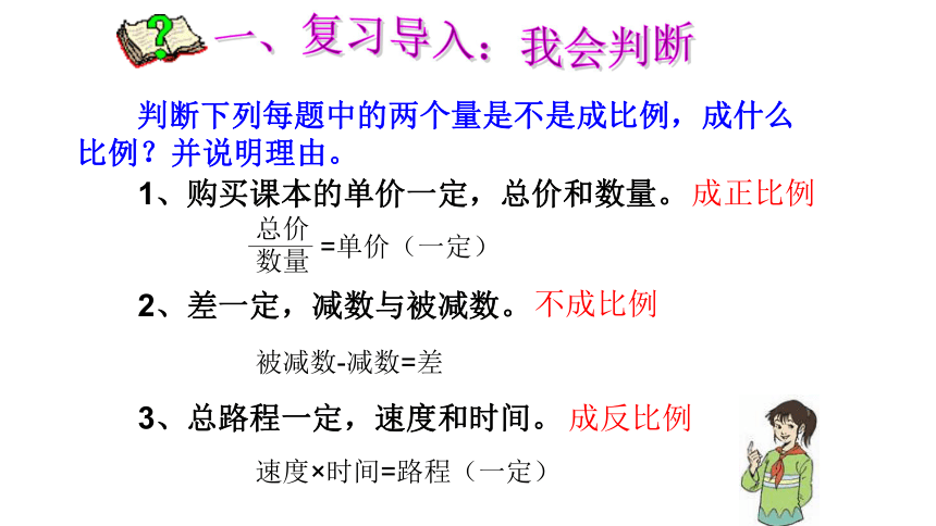 六年級數學下冊課件433用正比例解決問題人教版共17張ppt