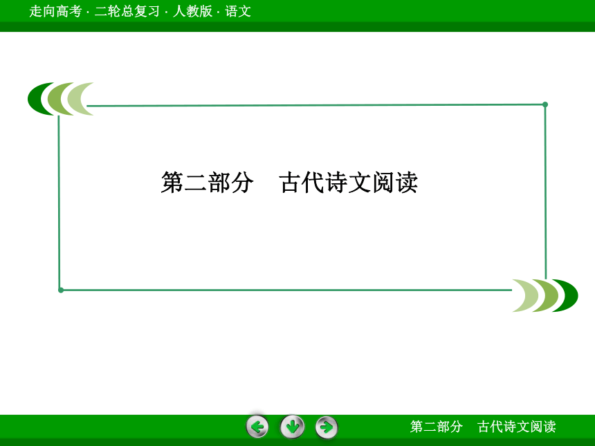 【走向高考】2014高三语文（人教版）二轮专题复习课件：鉴赏诗歌的语言（含13年高考真题，56张PPT）