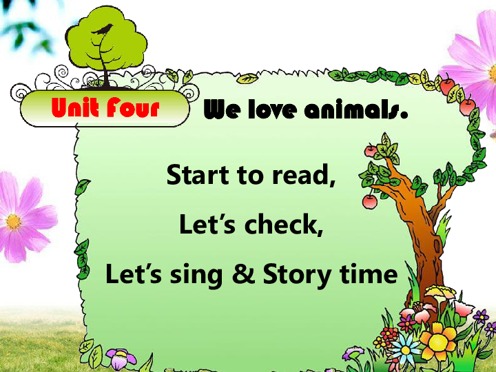 Unit 4 We love animals! PB μ+زģ16PPT