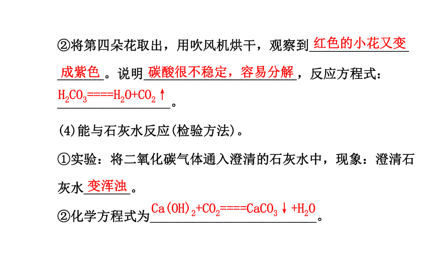 课题3 二氧化碳和一氧化碳（31张PPT）