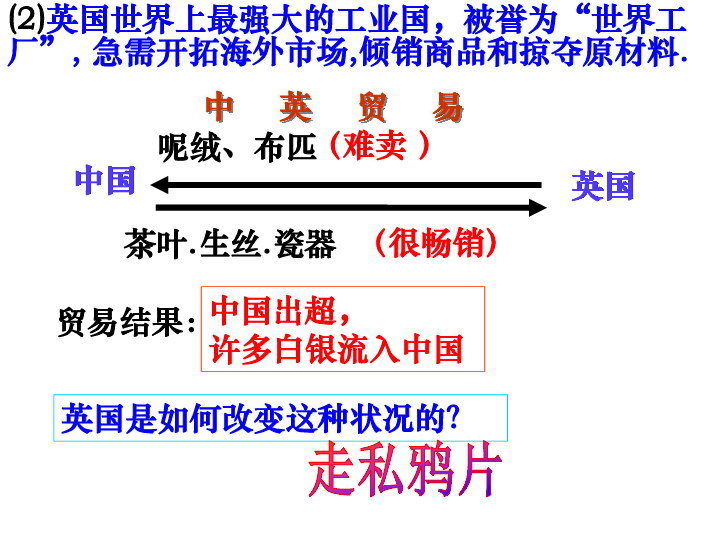 中国古代史:1840年以前中国近代史:1840年—1949年第1课鸦片战争旧