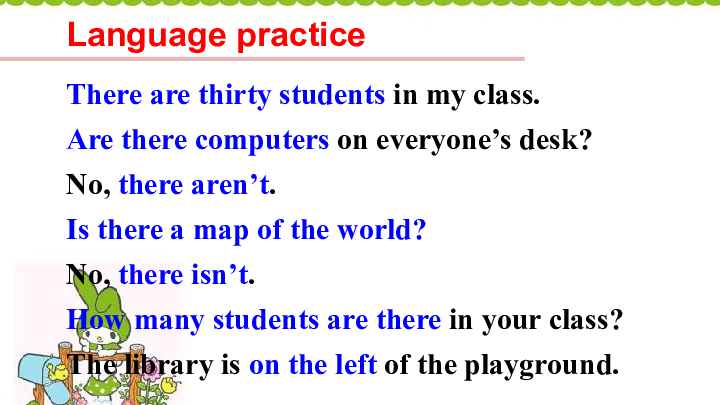 Module 3 My school Unit 3 Language in use 课件（21张PPT)
