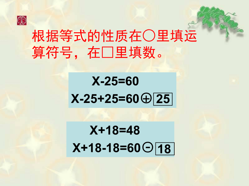 数学五年级上人教版5.2解方程课件（18张)