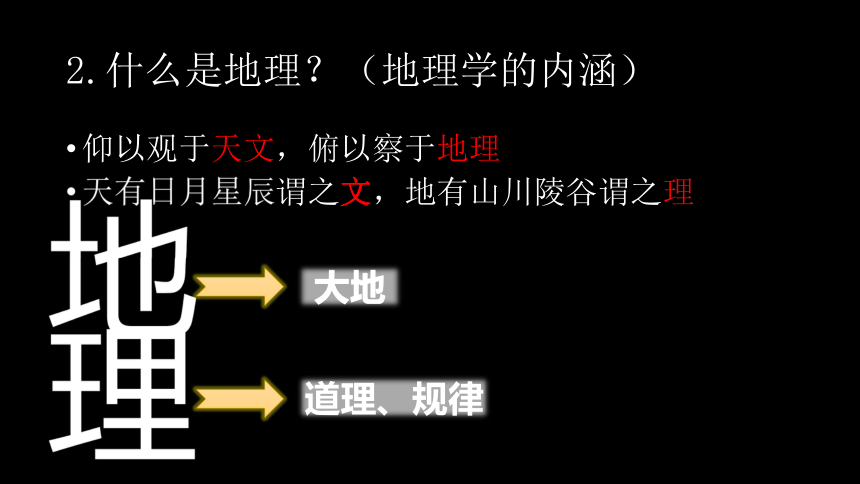 2021-2022学年高一地理 中图版高中地理开学第一课 课件（23张）