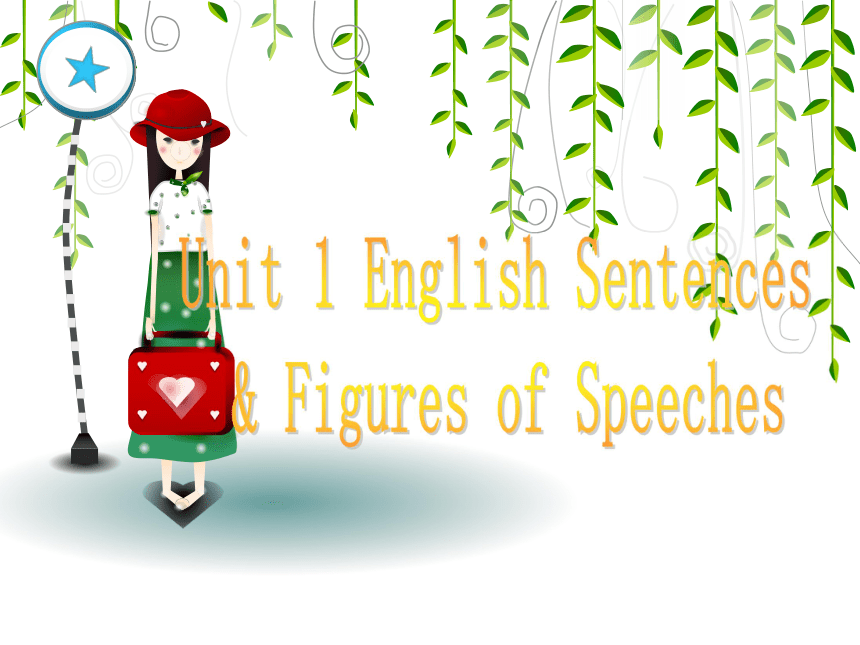 初级英语语法与修辞Unit1 English Sentences & Figures of Speech