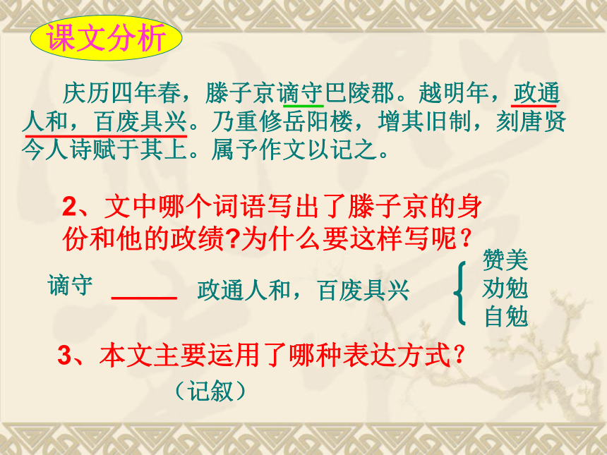 岳阳楼记课件