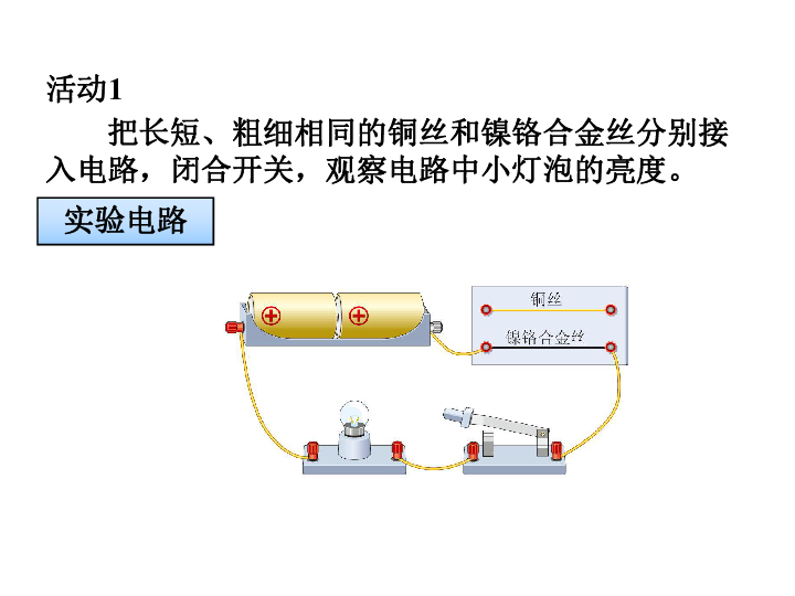 沪粤版九年级物理  14.1 怎样认识电阻 课件(22张PPT)