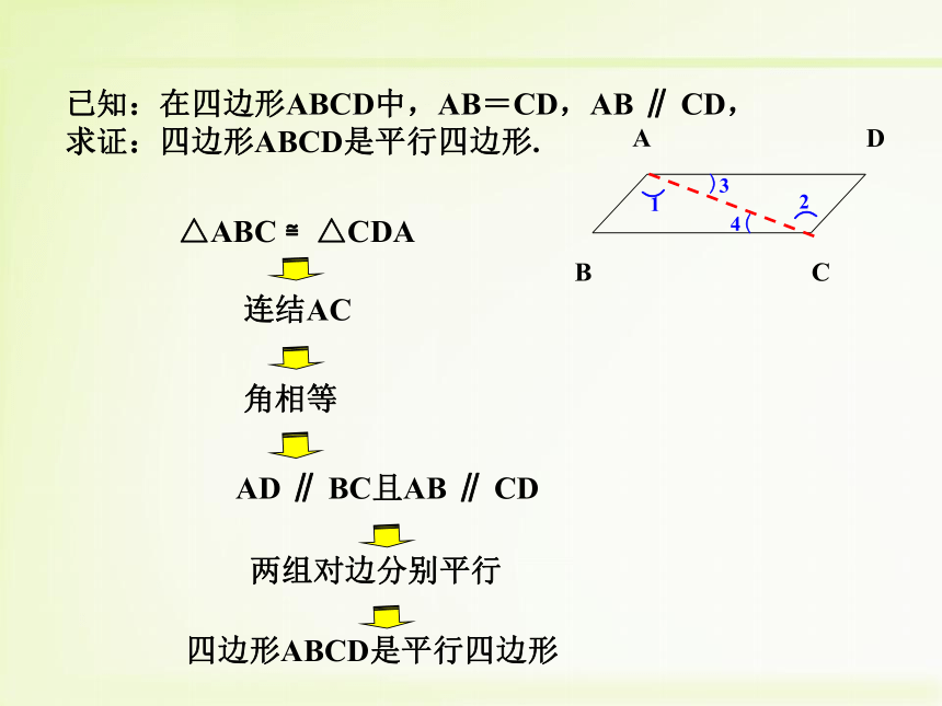 6.2.1平行四边形的判定（1）课件