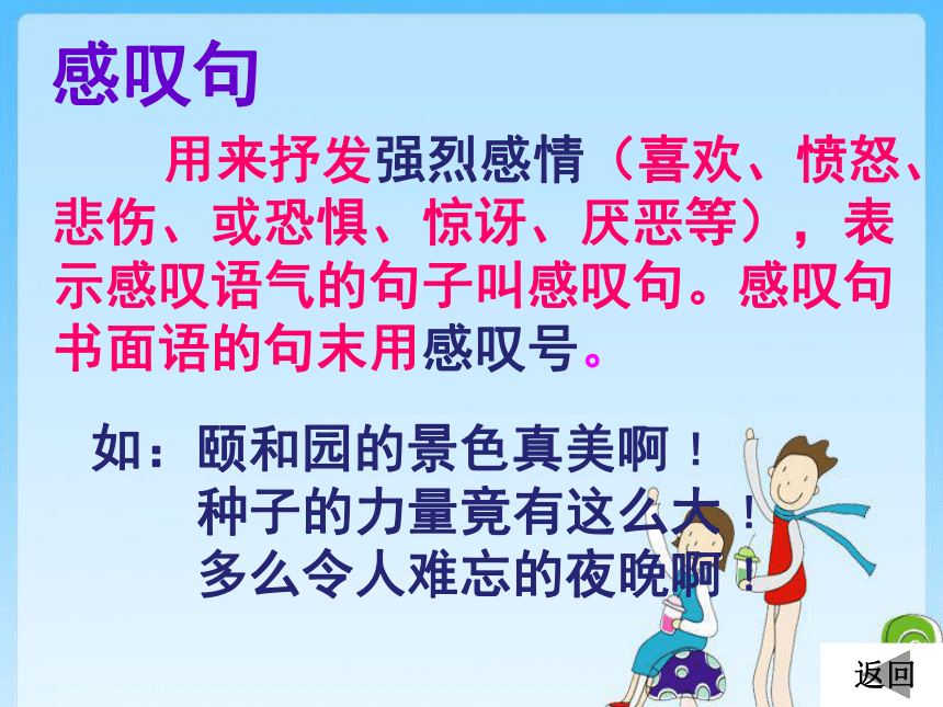 小学语文总复习《句子复习》PPT课件(人教版)