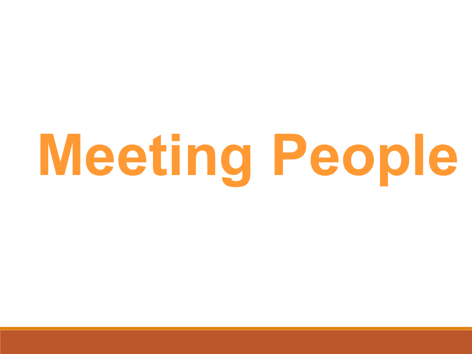 Unit 1 Personal Information Lesson 1 Meeting People 课件 （共14张PPT，无音频）